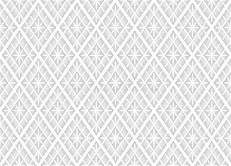 3d Rendering Seamless Modern Soft Light White Square Grid Pattern Wall