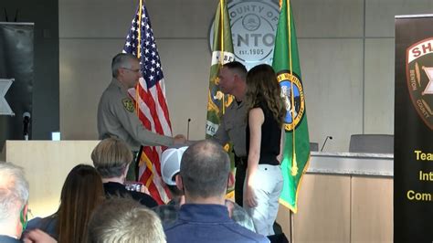 Benton County Sheriffs Office Holds Promotion Ceremony