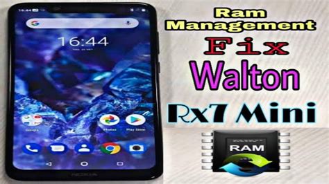 As shown in settings > applications > running services there it says 54 mb ram used 16 mb ram available. Walton Rx7 mini Ram management fix and any Android ( app ...