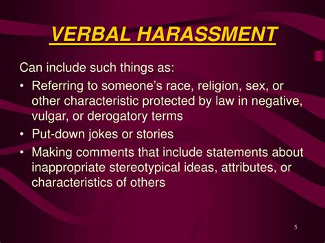 ppt harassment in the workplace powerpoint presentation free download id 90544