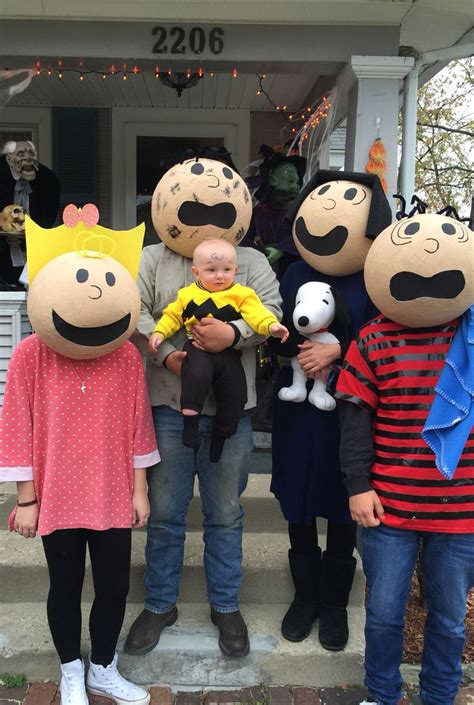 Diy Group Halloween Costumes The Peanut Gallery Diy Charlie Brown