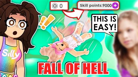 my mom does not want me to play this game fall of hell roblox youtube