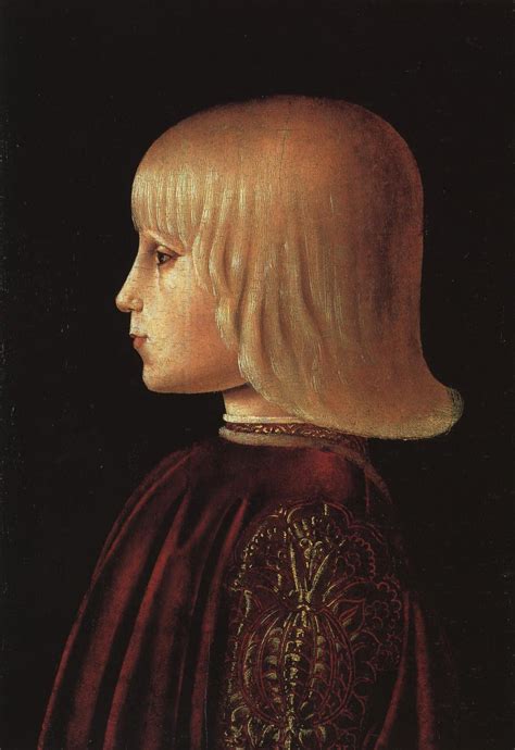 Portrait Of Guidobaldo Da Montefeltro Painting Piero Della Francesca