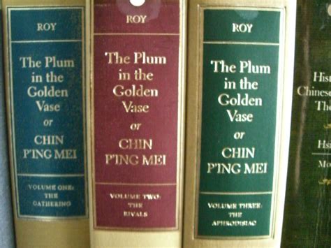 The Plum In The Golden Vase Or Chin Ping Mei Three Vol