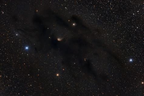 Barnard 22 Dark Nebula In Taurus Cosmic Colors