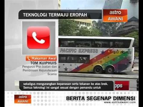 Bakteri ini dapat hidup di dalam tubuh tanpa menimbulkan gejala. Scania utamakan ciri-ciri keselamatan bas ekspres - video Dailymotion