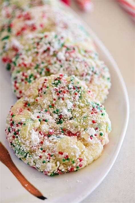 Christmas Gooey Butter Cookies Recipe Gooey Butter Cookies