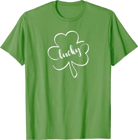 Lucky St Patricks Day T Shirt Uk Fashion