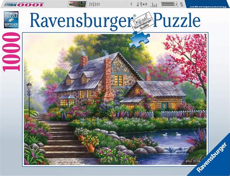 Ravensburger Puzzle 1000 Pezzi Romantica Casa Di Campo Jigsaw Puzzle