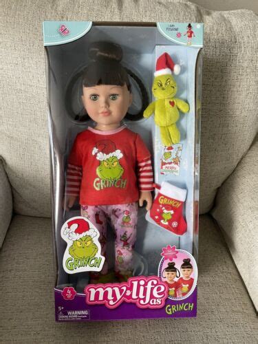My Life Doll Grinch Brunette Cindy Lou Who 18” Tallextremely Hard To