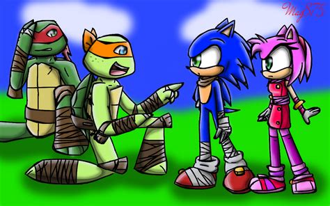 Tmnt Meets Sonic By May875 On Deviantart