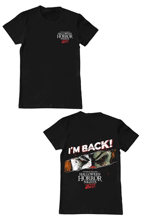 Limited Release Halloween Horror Nights 2021 Jack Adult T Shirt