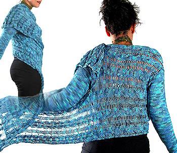 The pattern is written line by line for all sizes, making this an ideal first lace knit for knitters new to lace. WRAP SWEATER CROCHET PATTERN - Easy Crochet Patterns