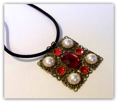 Medieval Necklace Medieval Jewelry Renaissance Jewelry Etsy