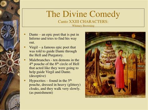 Ppt The Divine Comedy Canto Xxiii Characters Whitney Browning Powerpoint Presentation Id