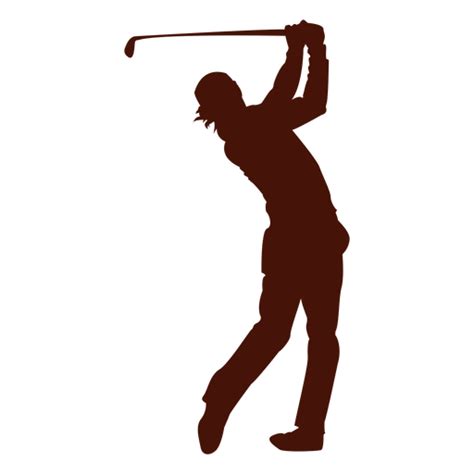 Golf Player Silhouette Transparent Png Stickpng