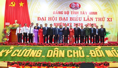 Tây Ninh Khai Mạc Đại Hội Đại Biểu Đảng Bộ Lần Thứ Xi Nhiệm Kỳ 2020