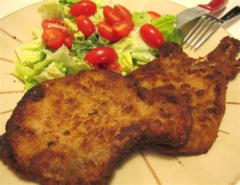 Pork chops are pretty lean, so seasoning with salt before cooking is essential for making the most if you do not have a thermometer, you will know they are done, if when cutting into the chops, the what pork chops to use: Thin-Cut Breaded Pork Chops - Finally a pan fried thin cut ...