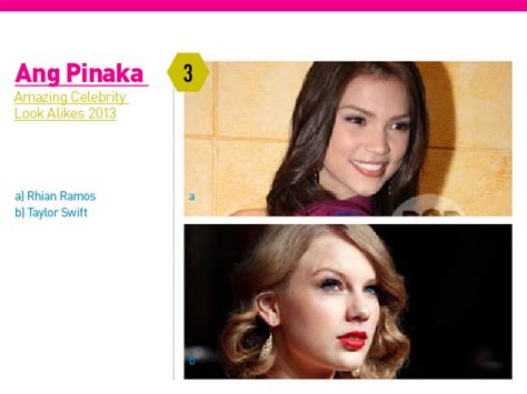 ang pinaka amazing celebrity look alikes 2013 newstv gma news online