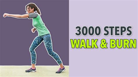 3000 Steps Hiit Fat Burning Walk Cardio Youtube