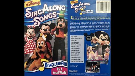 Disney Sing Along Songs Disneyland Fun Vhs Youtube Images And Photos The Best Porn Website