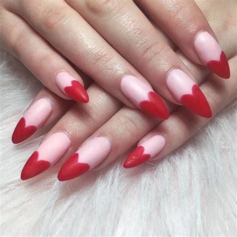 Valentines Nails 2023 Pink Amelia Infore
