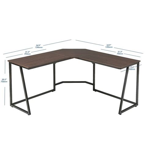 Latitude Run Allare Reversible L Shape Desk And Reviews Wayfair Mdf