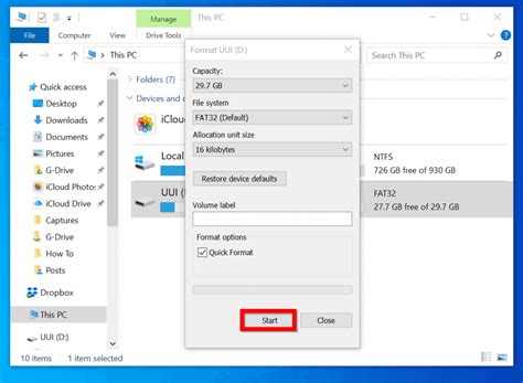 Create Windows 10 Installation Media (USB) | Itechguides.com