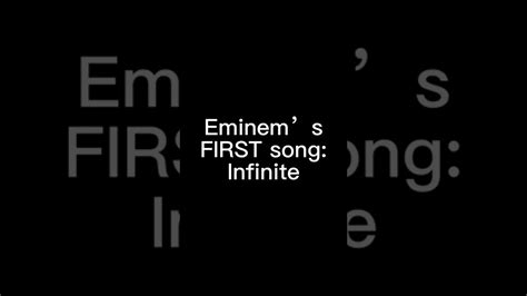 Infinite By Eminem First Song 1996 Rap Rmde Viral Hiphop Youtube