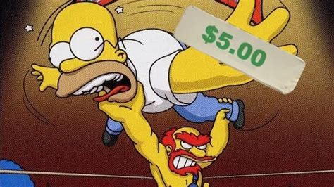 The Simpsons Wrestling Isnt Even Worth A Simpsons Reference