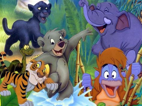 Baby Jungle Book Jungle Book Disney Jungle Cartoon Cartoon Wallpaper