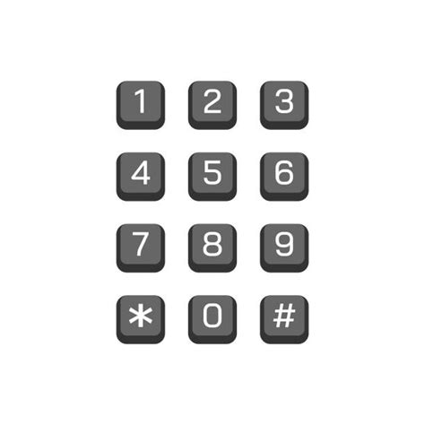37300 Number Keypad Stock Illustrations Royalty Free Vector Graphics