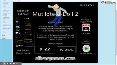Mutilate A Doll 2 Walkthrough Youtube