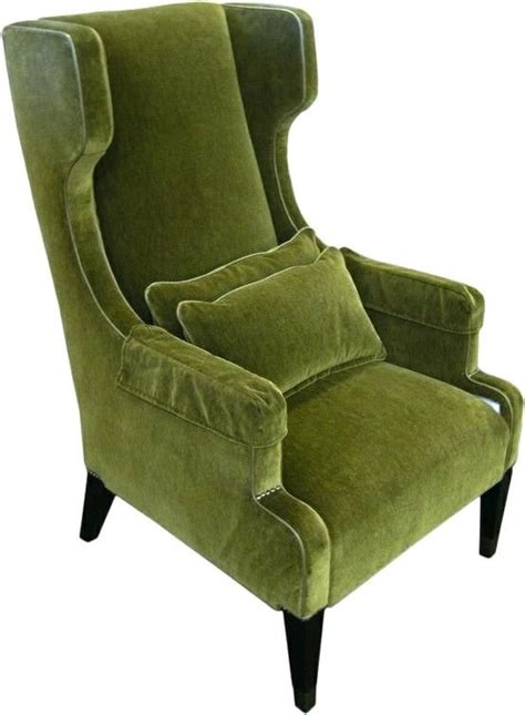 No matter how chic the décor or carefully planned the. Image result for lime green velvet wingback chair ...