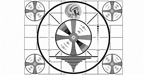 Please Stand By Remember These Vintage Test Patterns And Technical