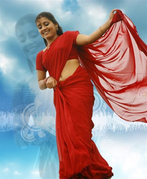 Mollywood Actress Sarayu Hot Navel Show In Red Saree Mallu Mango