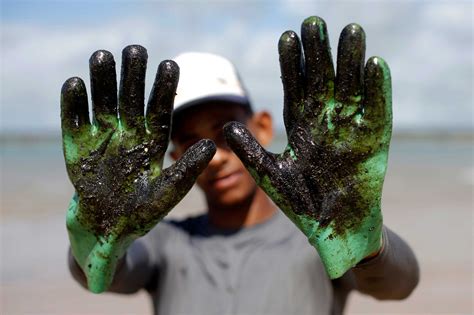 Mysterious Oil Spill Fouls Brazils Coastline