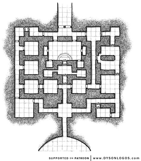 Basic Dungeon Map