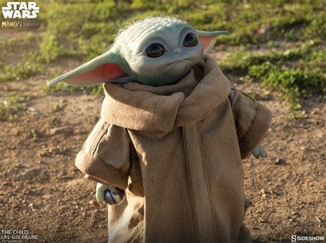This Baby Yoda Life Size Figure Is 5 Million Cheaper Than The Real Thing