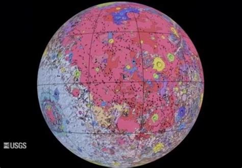 A Unified Geologic Map Of The Moon Lunar Observing An
