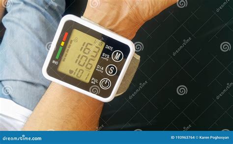 Measure Your Blood Pressure At Home Using A Portable Device To Check