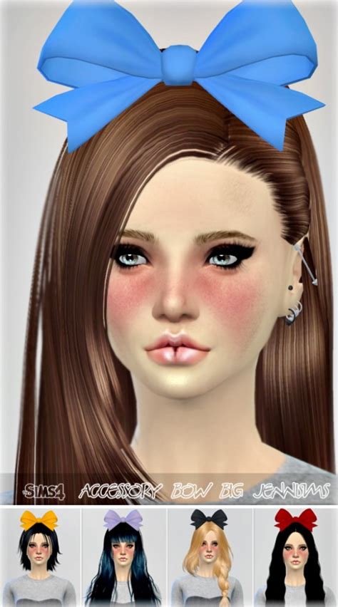 Hair Bow Custom Content Sims 4 Downloads