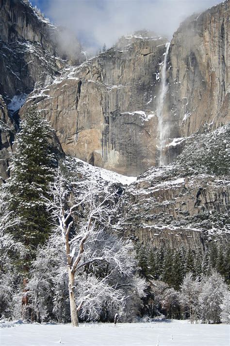 Yosemite Falls Winter Photograph By Deane Simpson Pixels