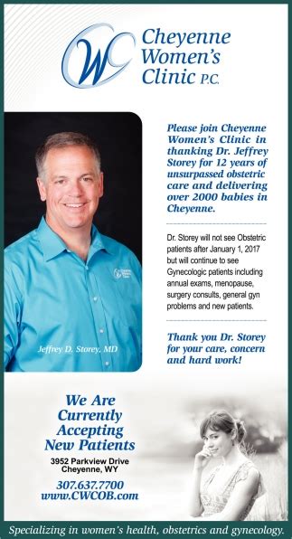 Insurance agent at burns insurance group. We are currently accepting new patients, Cheyenne Women's Clinic, Cheyenne, WY