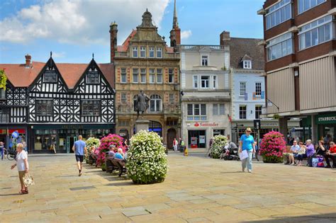The Square Shrewsbury Shropshire Tourism Leisure Guide