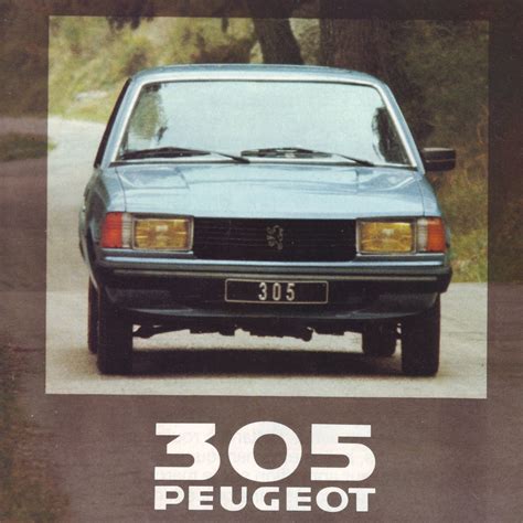 Fiche Technique Peugeot 305 Auto Titre