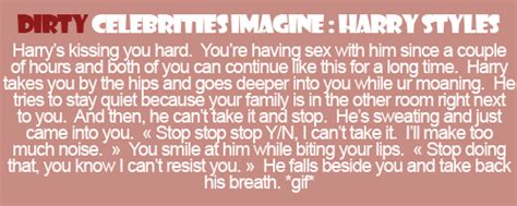 Dirty Harry Styles Imagine On Tumblr