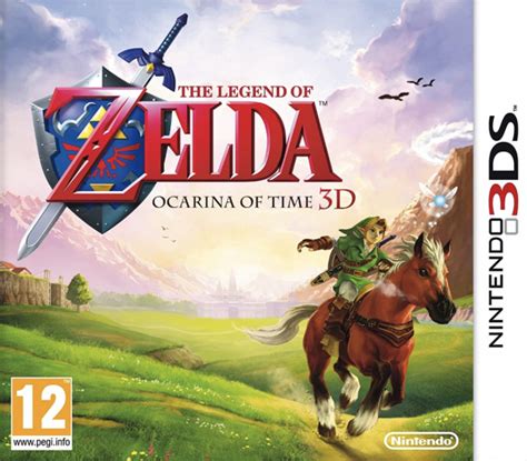 The Legend Of Zelda Ocarina Of Time 3d Cover Artwork