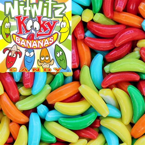 Nitwitz Kooky Bananas Candy 30lb Bulk Case