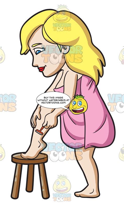 Woman Shaving Her Legs Clipart Free Cliparts Download Images On